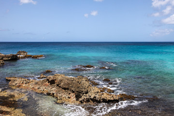 Fototapeta na wymiar Caribbean ocean