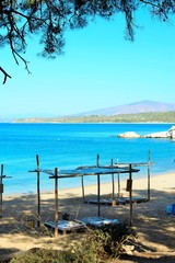 Obraz na płótnie Canvas The beautiful island Thassos from Greece