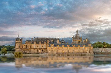 Fototapeta na wymiar Chantilly chateau