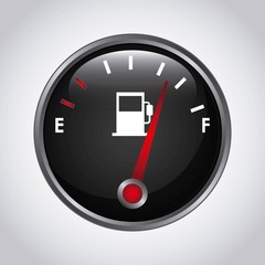 Naklejka premium fuel meter 
