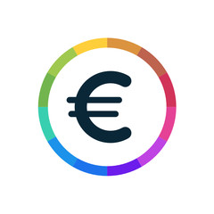 Obraz premium Modern Stylish App Icon