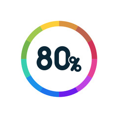 Obraz premium Modern Stylish App Icon