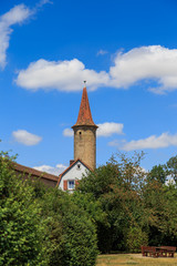 Fototapeta premium Rothenburg ob der Tauber historische Altstadt