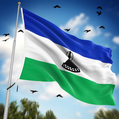 Flag of Lesotho