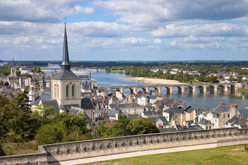 Saumur en bord de Loire