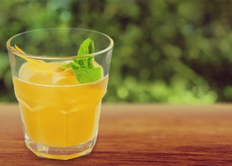 Cocktail drink.