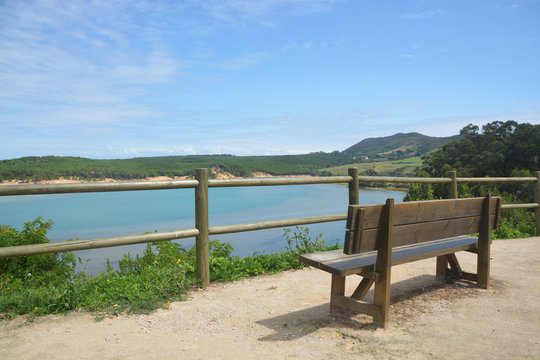 mirador en la ria de Pas, Cantabria