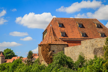 Fototapeta premium Rothenburg ob der Tauber historische Altstadt
