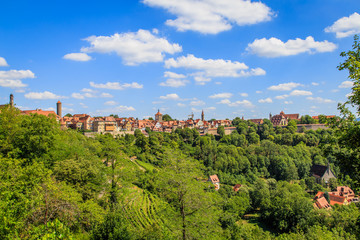 Rothenburg ob der Tauber historische Altstadt