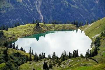 Schlappoldsee im Allgäu 