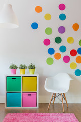 Multicolor room for child