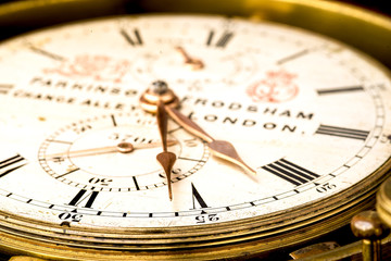 antique marine chronometer