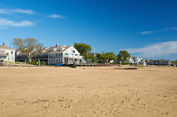 Fototapeta na wymiar Beach at Provincetown, Cape Cod, Massachusetts