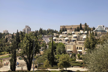 modern buildings of Jerusalem, Israel