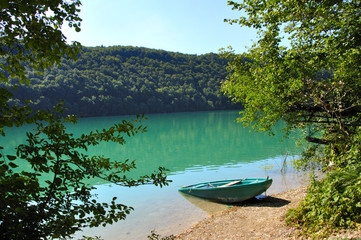 Fototapeta na wymiar Lac du Val (Jura)