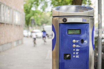 Machine parking