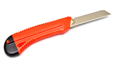Red stationery knife