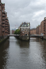 Obraz premium Speicherstadt