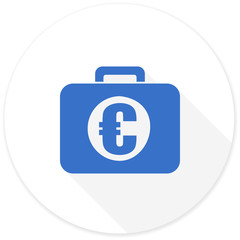 financial flat design modern icon