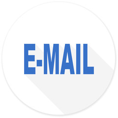 email flat design modern icon