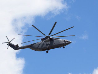 Fototapeta na wymiar Transport helicopters