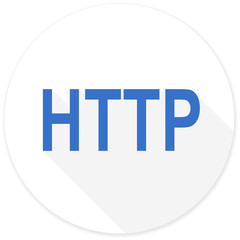 http flat design modern icon