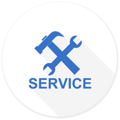 Fototapeta premium service flat design modern icon