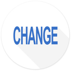 change flat design modern icon