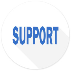 support flat design modern icon