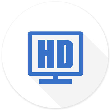 hd display flat design modern icon