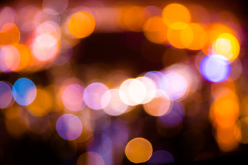 Abstract bokeh light background.