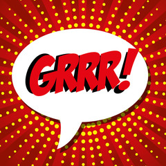 Pop art and comic design