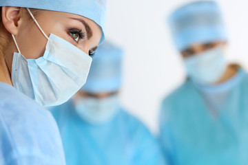 Surgery and emergency concept