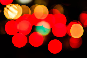 Abstract bokeh light background.