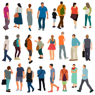 Vector people collection