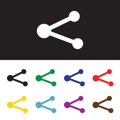 Share icon - Vector