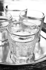 Transparent drink