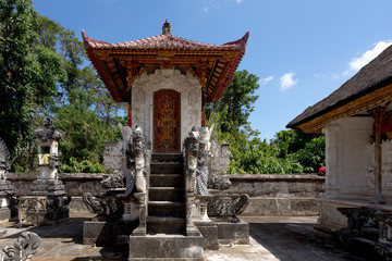 Hindu temple at Pura Sahab, Nusa Penida, Bali, Indonesia