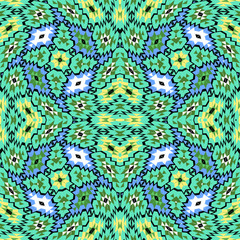 twisted geometric pattern