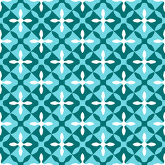 geometric crosses pattern