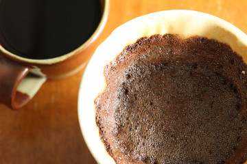I drip coffee