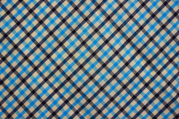 Plaid fabric surface texture