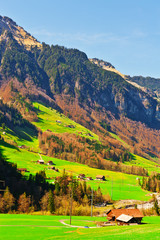 Naklejka premium Small Village