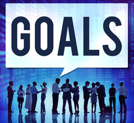 Goals Aim Aspiration Motivation Target Vision Concept