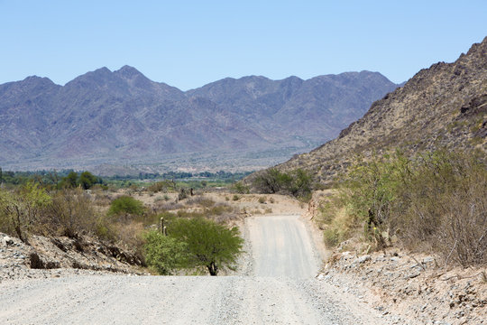 National Route 40 in Northern Argentina
