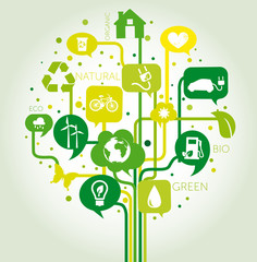 Concetto di ecologia © elaborah