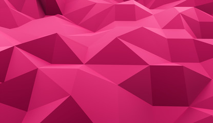 Obraz premium Triangle background concept rendered