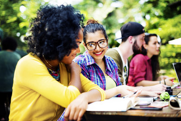 College Communication Education Planning Studying Concept