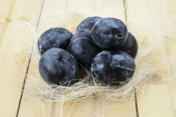 homemade plum preserves