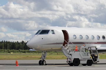 Jet at Airport